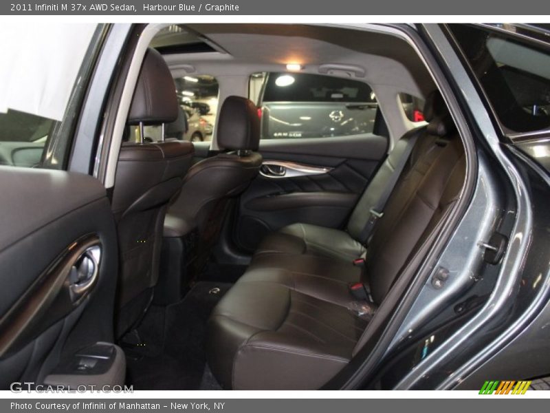 Harbour Blue / Graphite 2011 Infiniti M 37x AWD Sedan