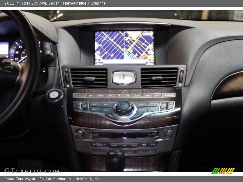 Harbour Blue / Graphite 2011 Infiniti M 37x AWD Sedan