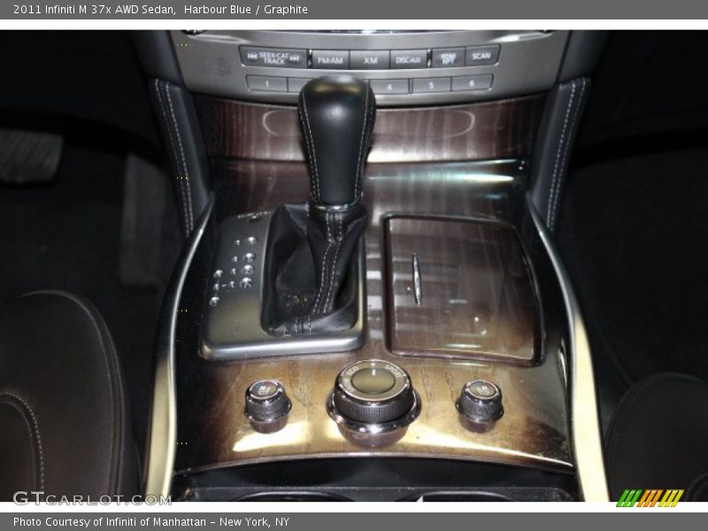 Harbour Blue / Graphite 2011 Infiniti M 37x AWD Sedan