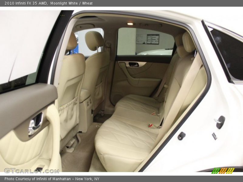 Moonlight White / Wheat 2010 Infiniti FX 35 AWD