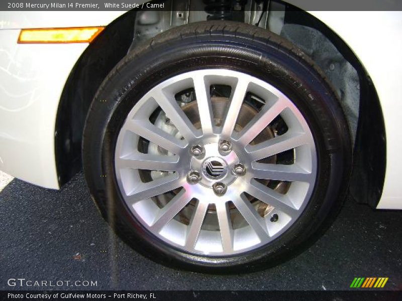 White Suede / Camel 2008 Mercury Milan I4 Premier