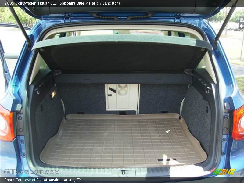 Sapphire Blue Metallic / Sandstone 2009 Volkswagen Tiguan SEL