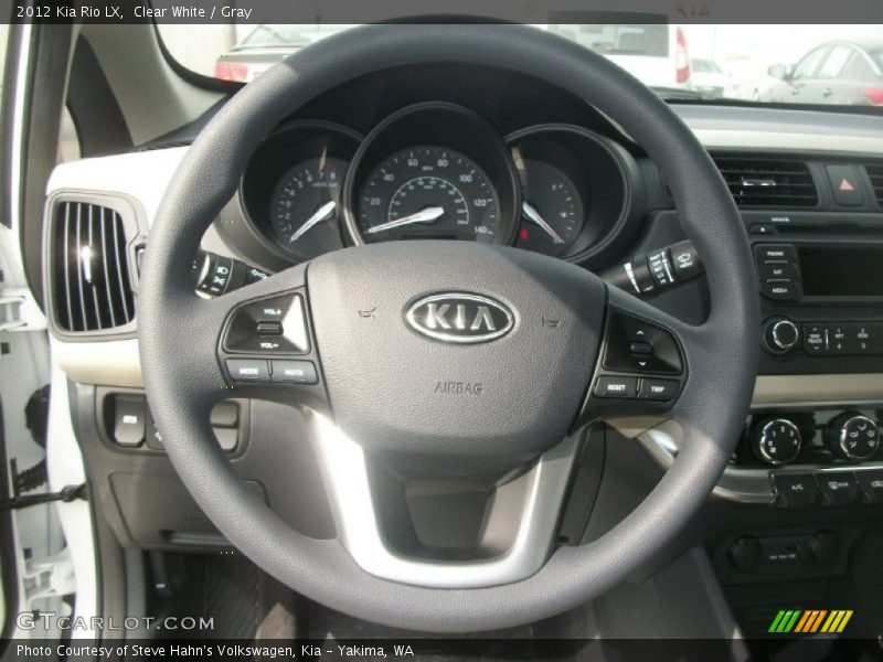  2012 Rio LX Steering Wheel
