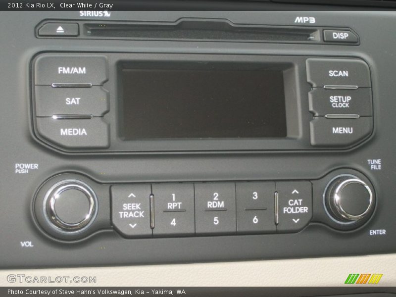Audio System of 2012 Rio LX