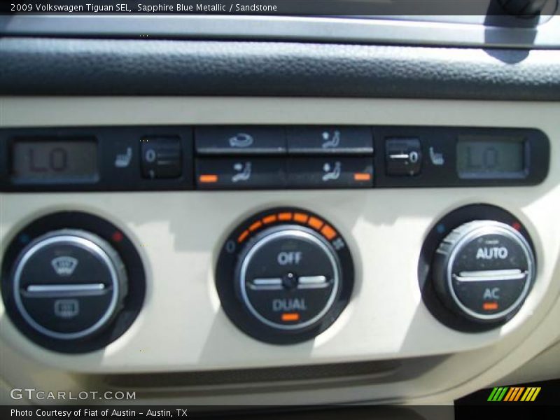 Sapphire Blue Metallic / Sandstone 2009 Volkswagen Tiguan SEL