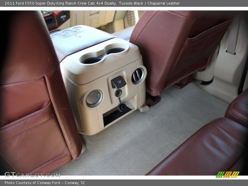 Tuxedo Black / Chaparral Leather 2011 Ford F350 Super Duty King Ranch Crew Cab 4x4 Dually