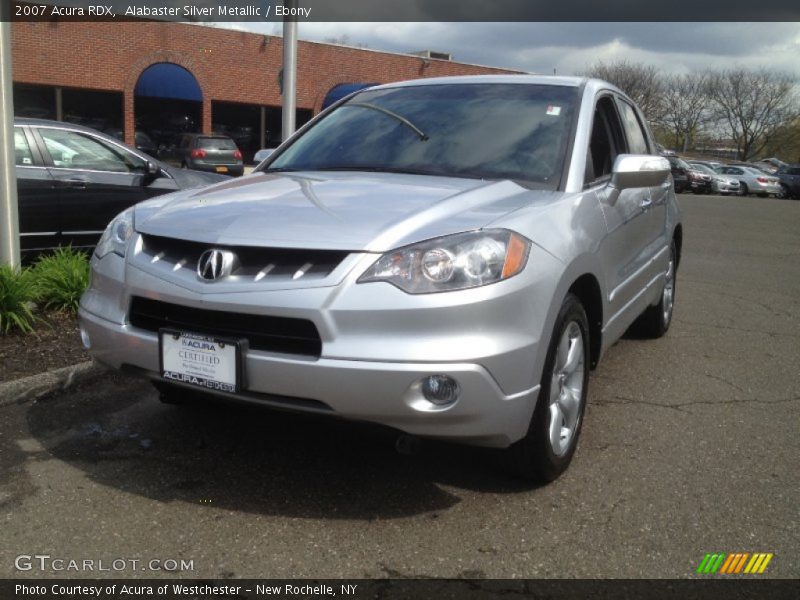 Alabaster Silver Metallic / Ebony 2007 Acura RDX