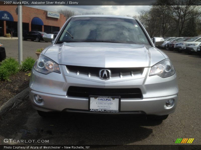 Alabaster Silver Metallic / Ebony 2007 Acura RDX