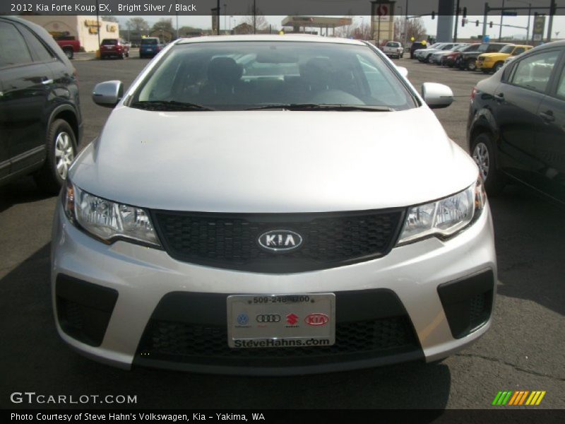 Bright Silver / Black 2012 Kia Forte Koup EX
