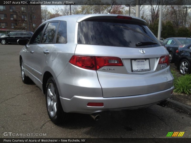 Alabaster Silver Metallic / Ebony 2007 Acura RDX