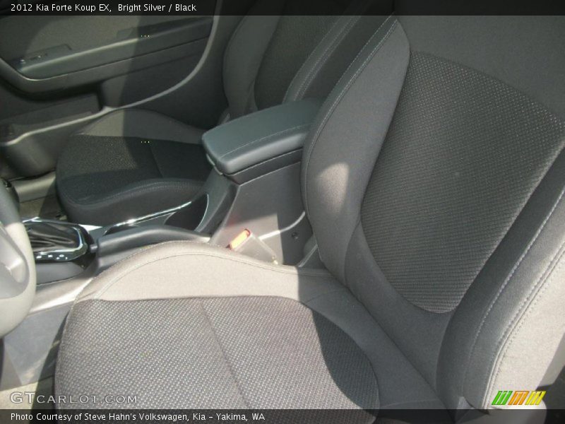 Bright Silver / Black 2012 Kia Forte Koup EX