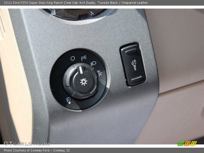 Tuxedo Black / Chaparral Leather 2011 Ford F350 Super Duty King Ranch Crew Cab 4x4 Dually