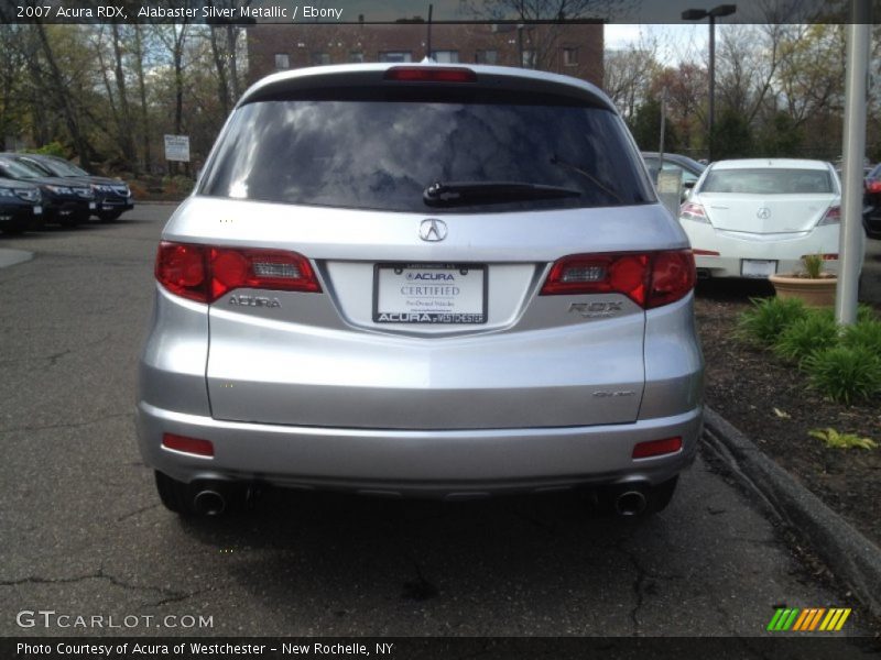 Alabaster Silver Metallic / Ebony 2007 Acura RDX