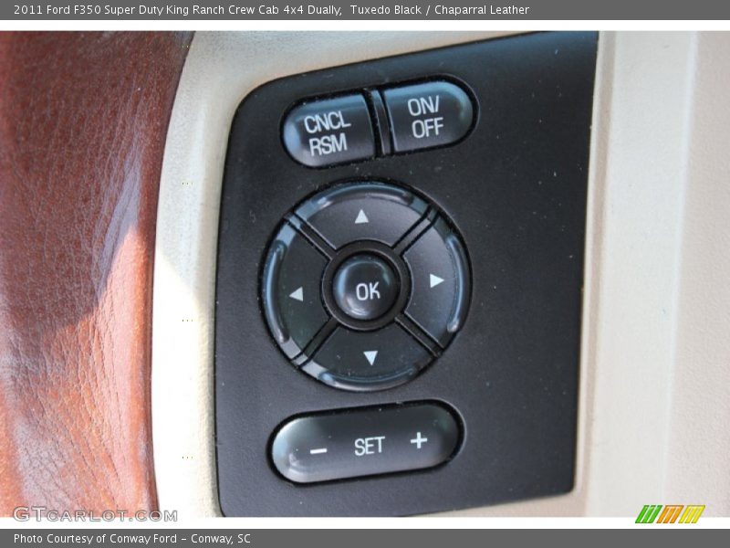 Tuxedo Black / Chaparral Leather 2011 Ford F350 Super Duty King Ranch Crew Cab 4x4 Dually