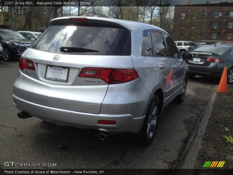 Alabaster Silver Metallic / Ebony 2007 Acura RDX