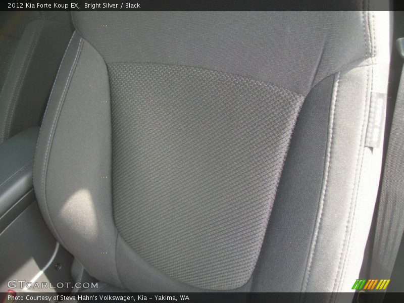 Bright Silver / Black 2012 Kia Forte Koup EX