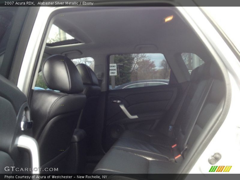 Alabaster Silver Metallic / Ebony 2007 Acura RDX