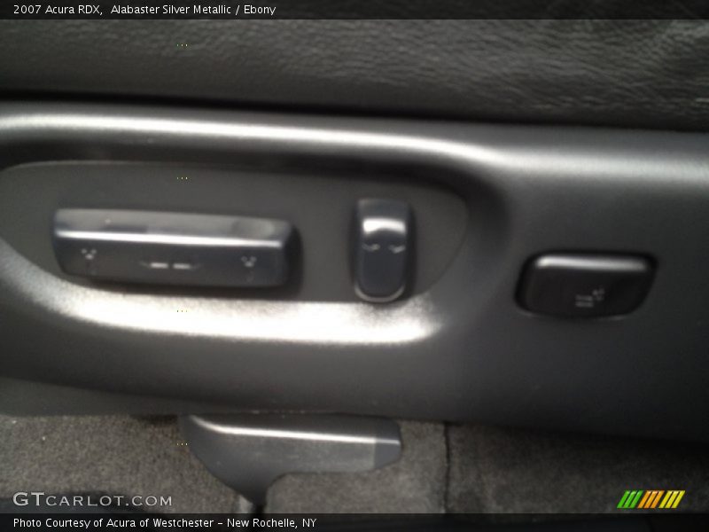 Alabaster Silver Metallic / Ebony 2007 Acura RDX