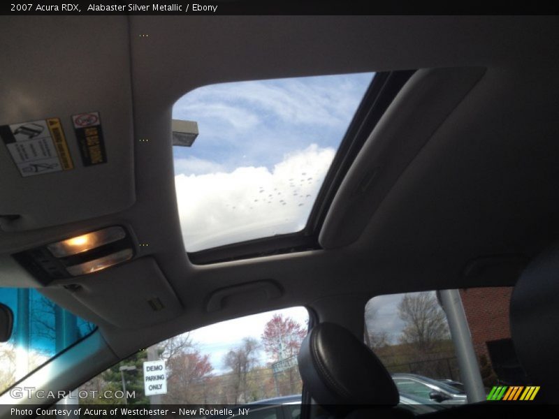 Alabaster Silver Metallic / Ebony 2007 Acura RDX