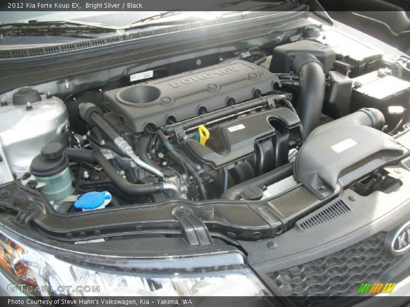 Bright Silver / Black 2012 Kia Forte Koup EX