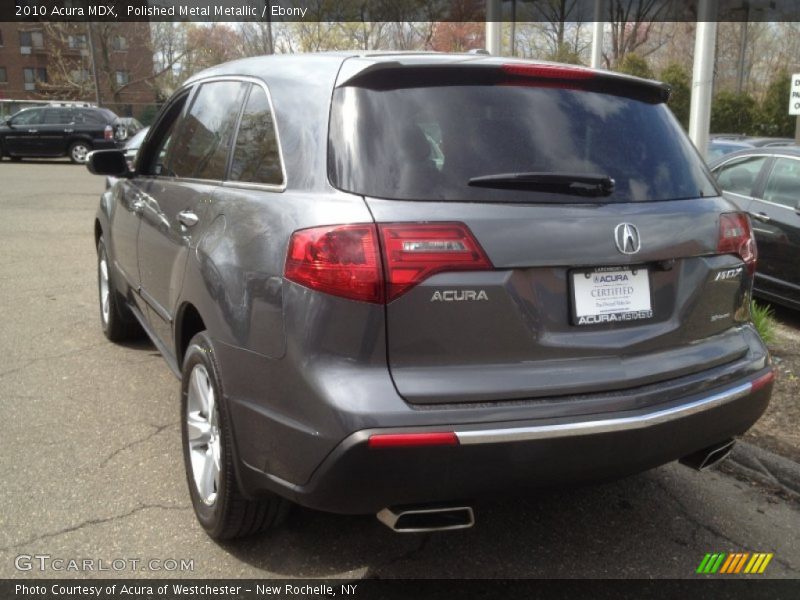 Polished Metal Metallic / Ebony 2010 Acura MDX