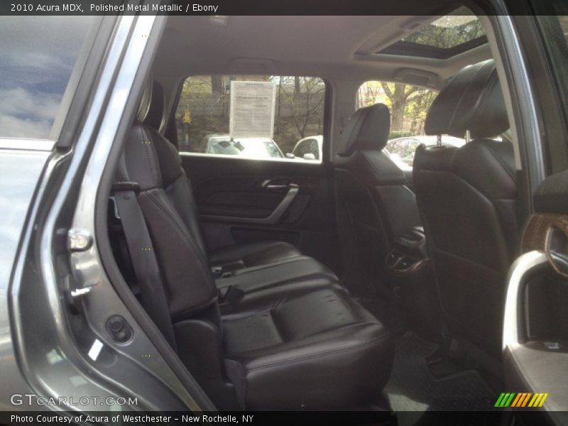 Polished Metal Metallic / Ebony 2010 Acura MDX
