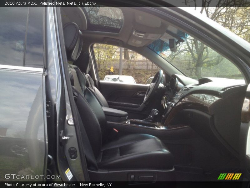 Polished Metal Metallic / Ebony 2010 Acura MDX