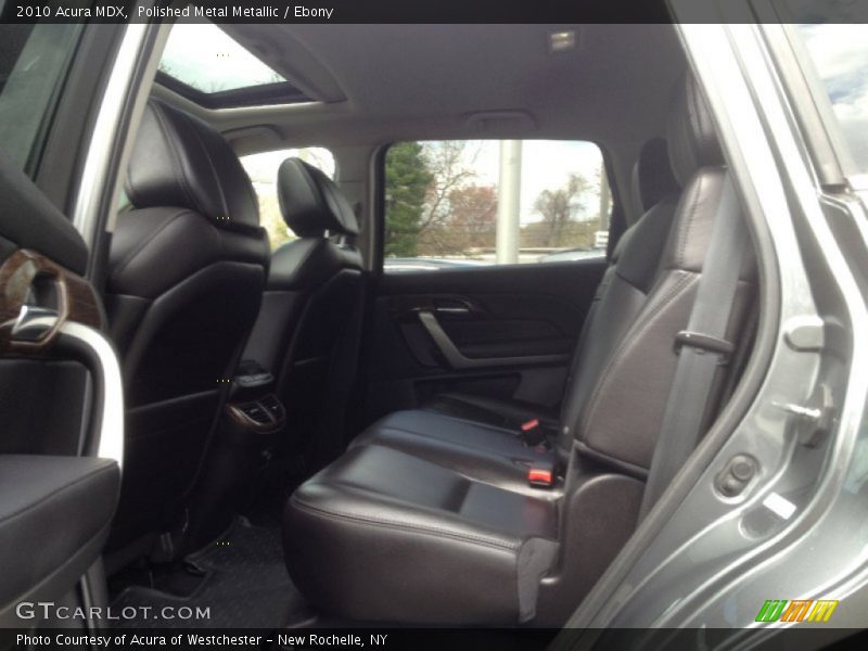 Polished Metal Metallic / Ebony 2010 Acura MDX
