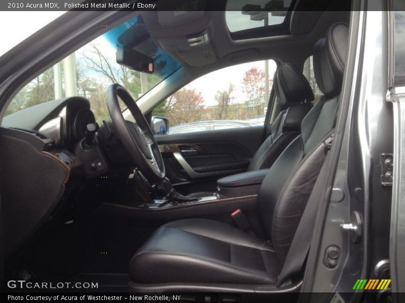 Polished Metal Metallic / Ebony 2010 Acura MDX