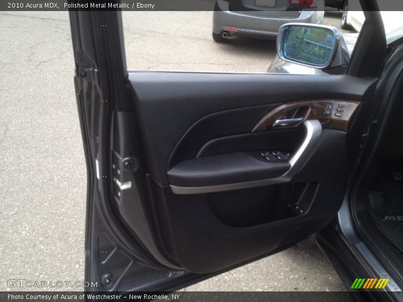 Polished Metal Metallic / Ebony 2010 Acura MDX