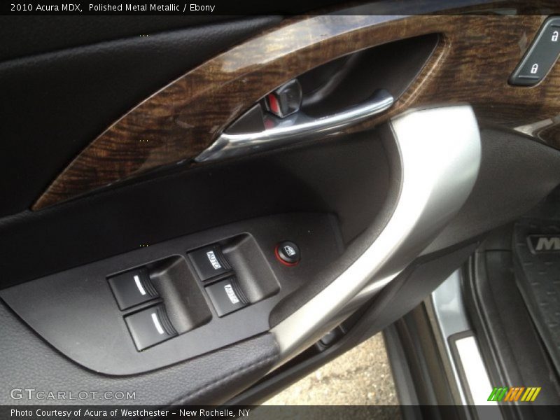 Polished Metal Metallic / Ebony 2010 Acura MDX