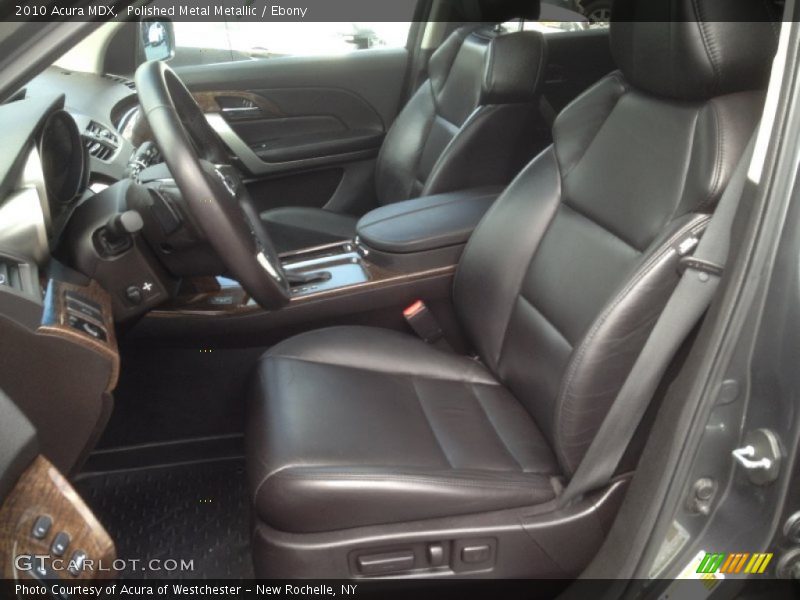 Polished Metal Metallic / Ebony 2010 Acura MDX