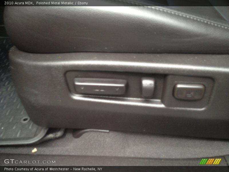 Polished Metal Metallic / Ebony 2010 Acura MDX