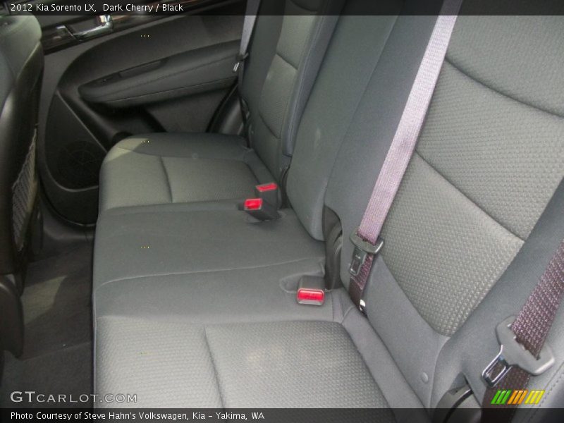 Dark Cherry / Black 2012 Kia Sorento LX