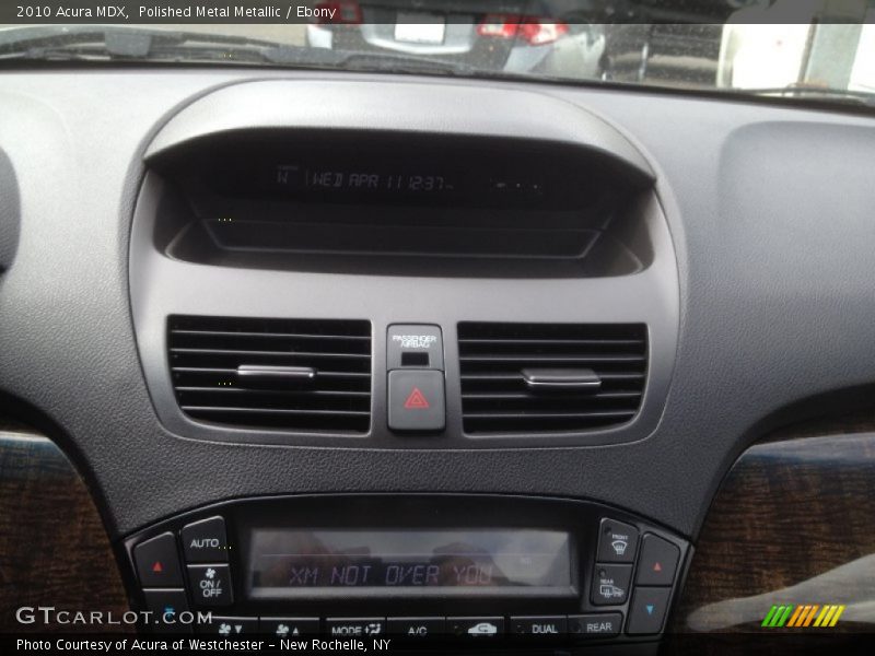 Polished Metal Metallic / Ebony 2010 Acura MDX