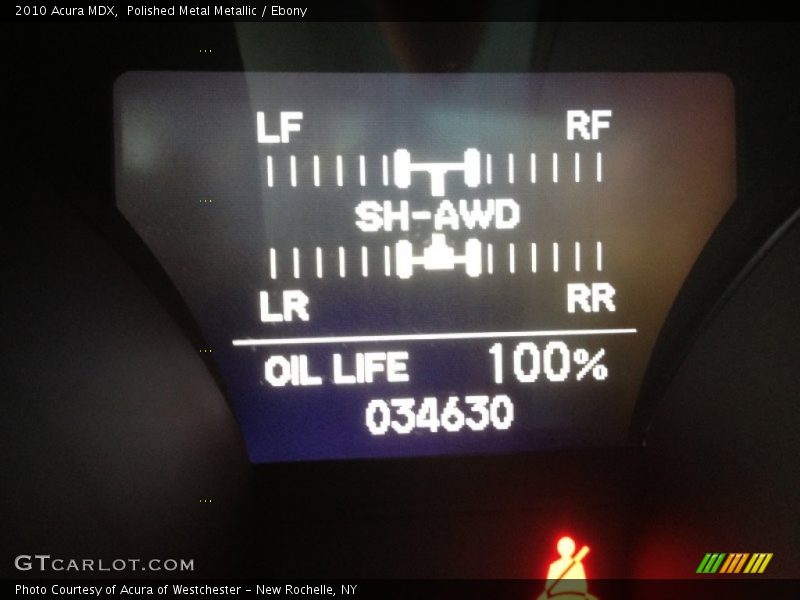 Polished Metal Metallic / Ebony 2010 Acura MDX