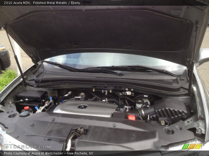 Polished Metal Metallic / Ebony 2010 Acura MDX