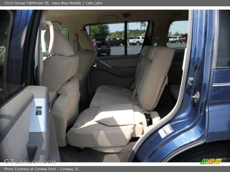 Navy Blue Metallic / Cafe Latte 2010 Nissan Pathfinder SE