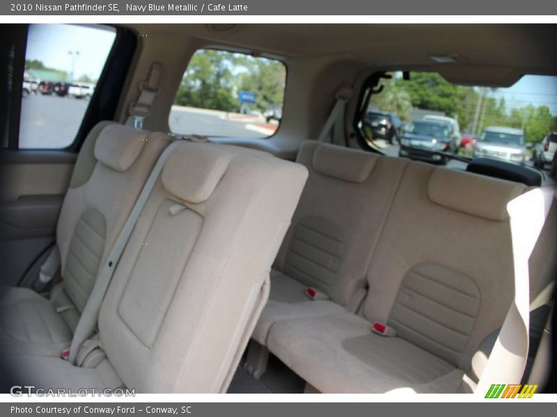Navy Blue Metallic / Cafe Latte 2010 Nissan Pathfinder SE