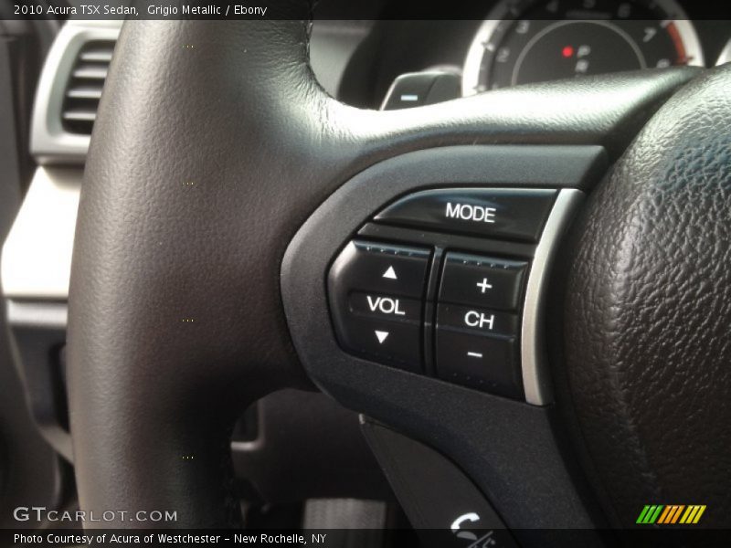 Grigio Metallic / Ebony 2010 Acura TSX Sedan