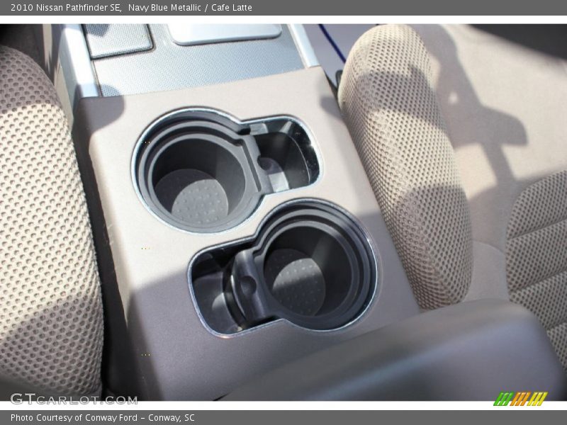Navy Blue Metallic / Cafe Latte 2010 Nissan Pathfinder SE