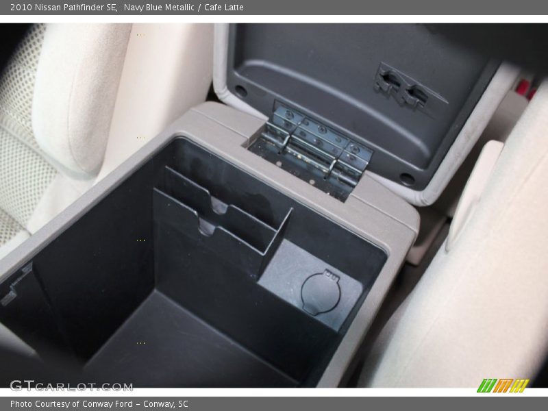 Navy Blue Metallic / Cafe Latte 2010 Nissan Pathfinder SE