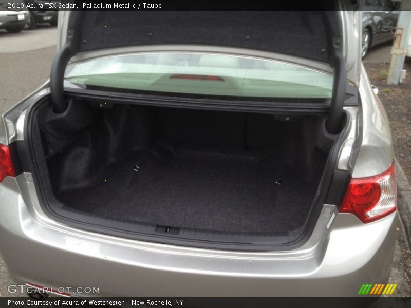 Palladium Metallic / Taupe 2010 Acura TSX Sedan