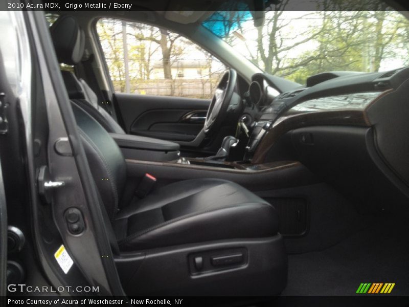 Grigio Metallic / Ebony 2010 Acura MDX