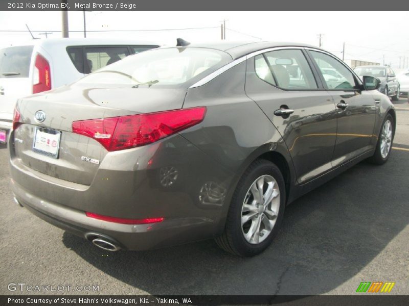 Metal Bronze / Beige 2012 Kia Optima EX