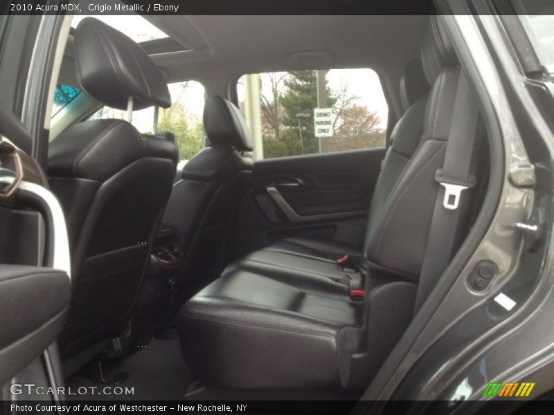 Grigio Metallic / Ebony 2010 Acura MDX