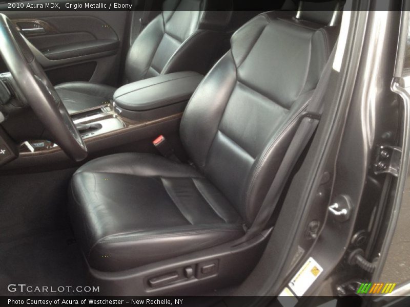 Grigio Metallic / Ebony 2010 Acura MDX