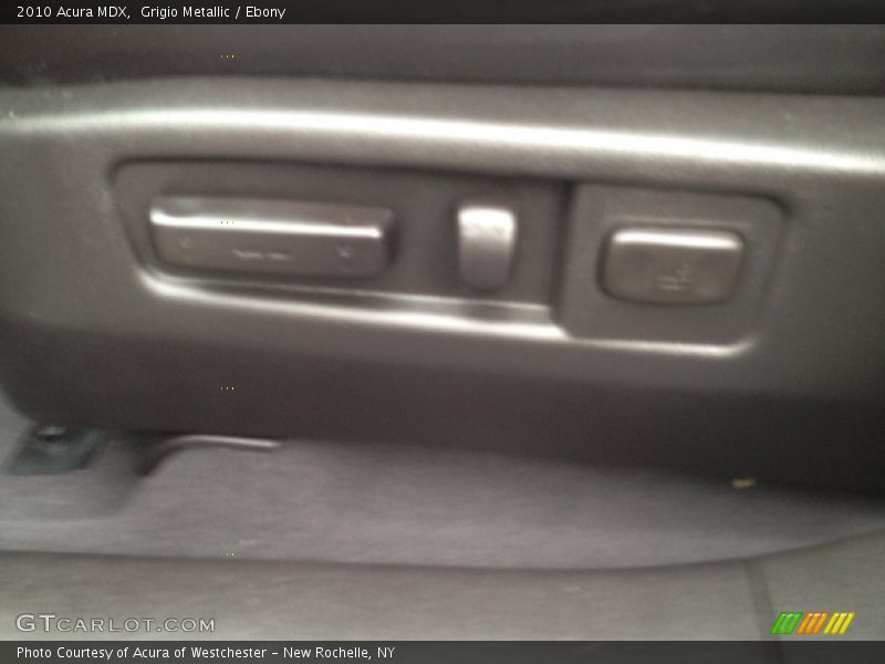 Grigio Metallic / Ebony 2010 Acura MDX