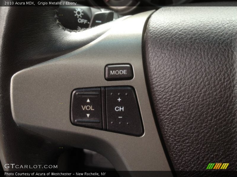 Grigio Metallic / Ebony 2010 Acura MDX