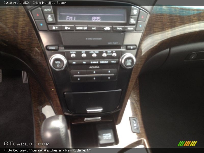 Grigio Metallic / Ebony 2010 Acura MDX